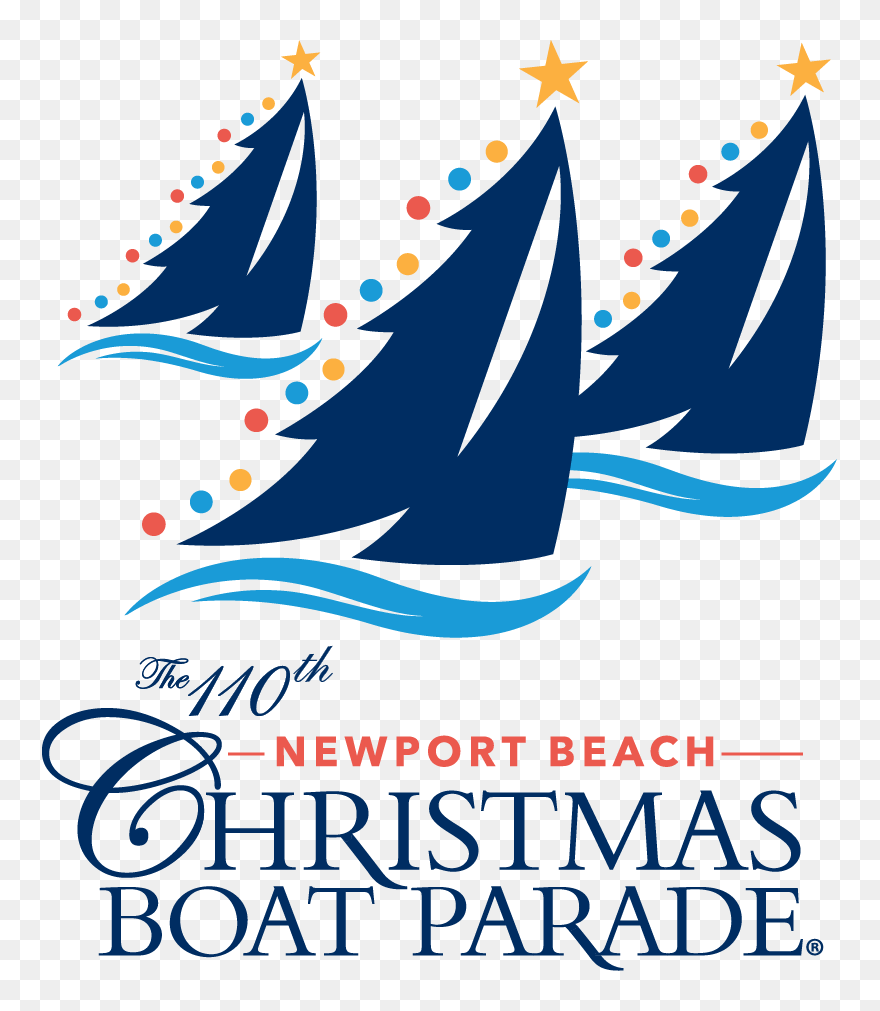 Christmas Parade Float Clipart Graphic Download 2017 - 111th Newport Beach Christmas Boat Parade - Png Download
