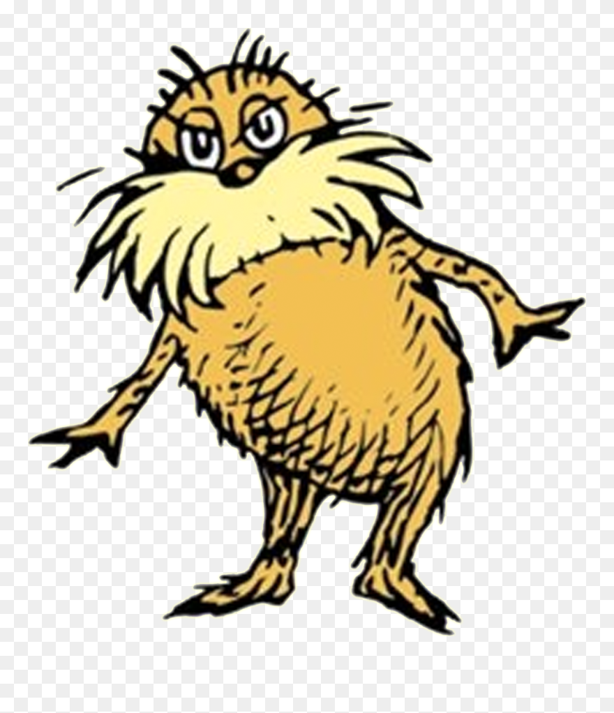 Lorax1 - Dr Seuss Clip Art Lorax - Png Download