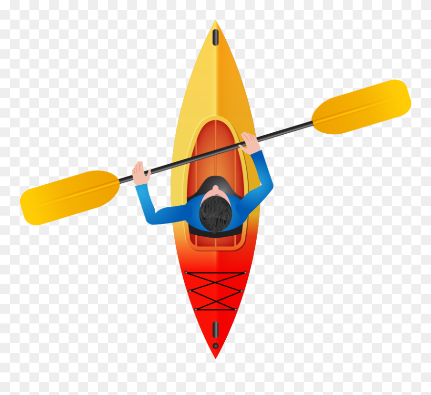 Transparent Kayak Clipart , Png Download - Clipart Kayak Png