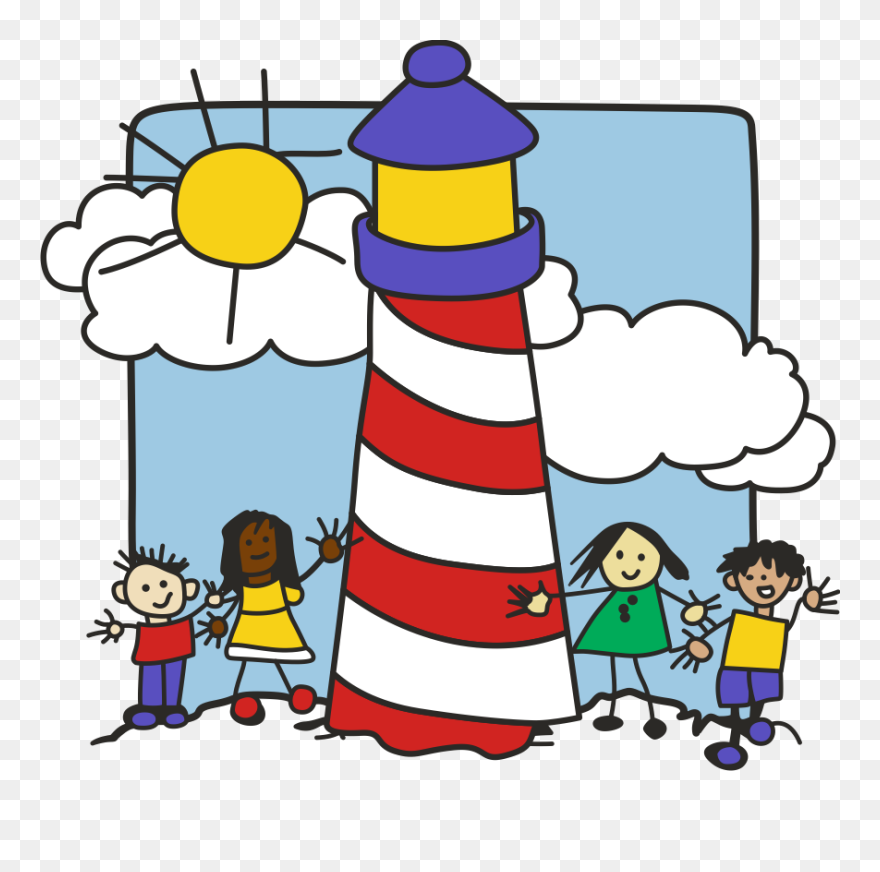 Children Lighthouse Clipart - Png Download