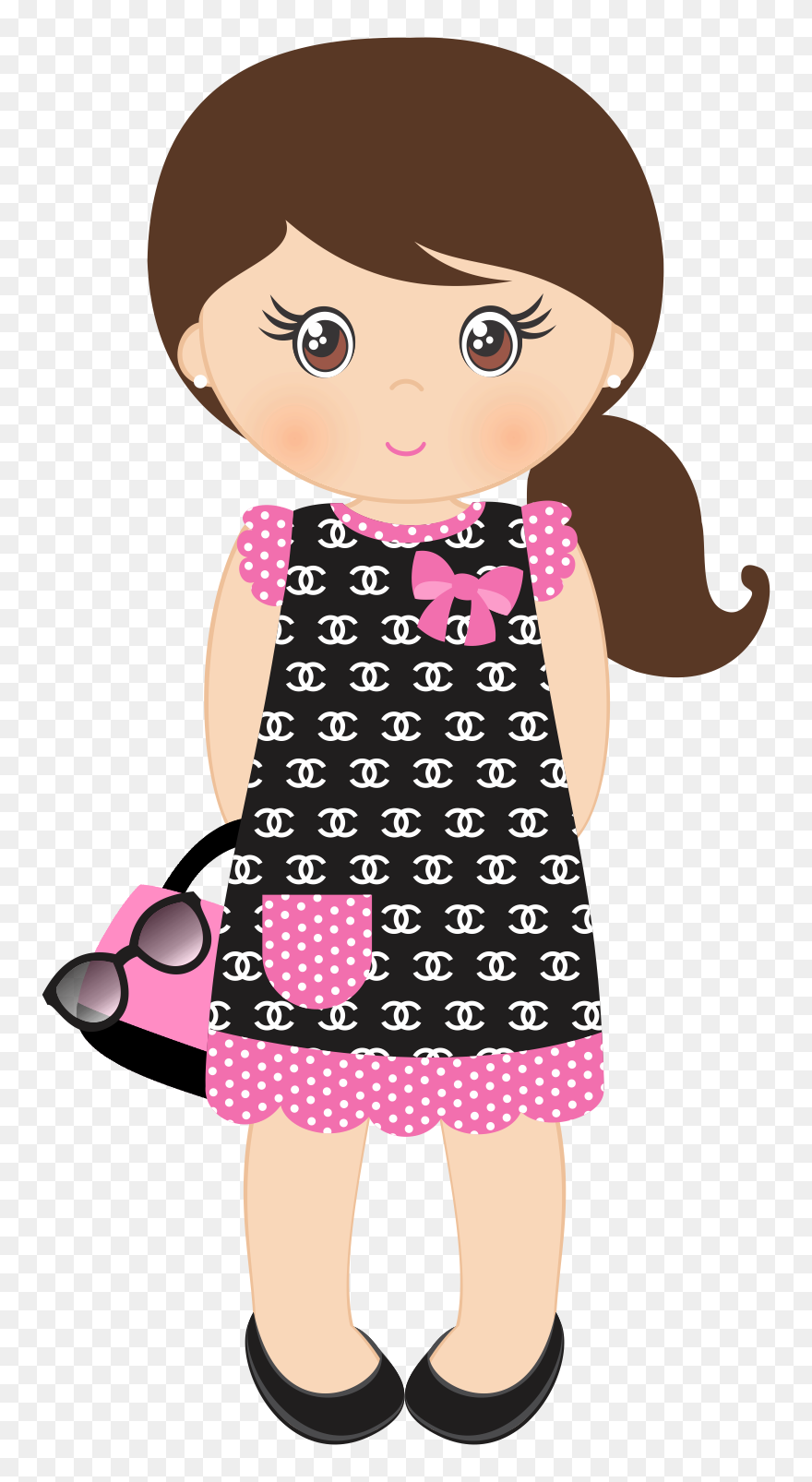 Bonecas Children Pinterest Clip - Bonecas Artesanato Desenho Png Transparent Png