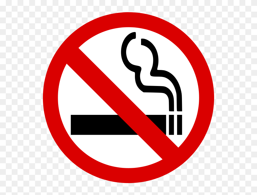 Symbol No Smoking Sign Clipart