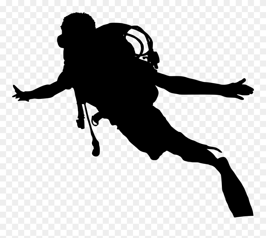 Scuba Diver Transparent Background Clipart