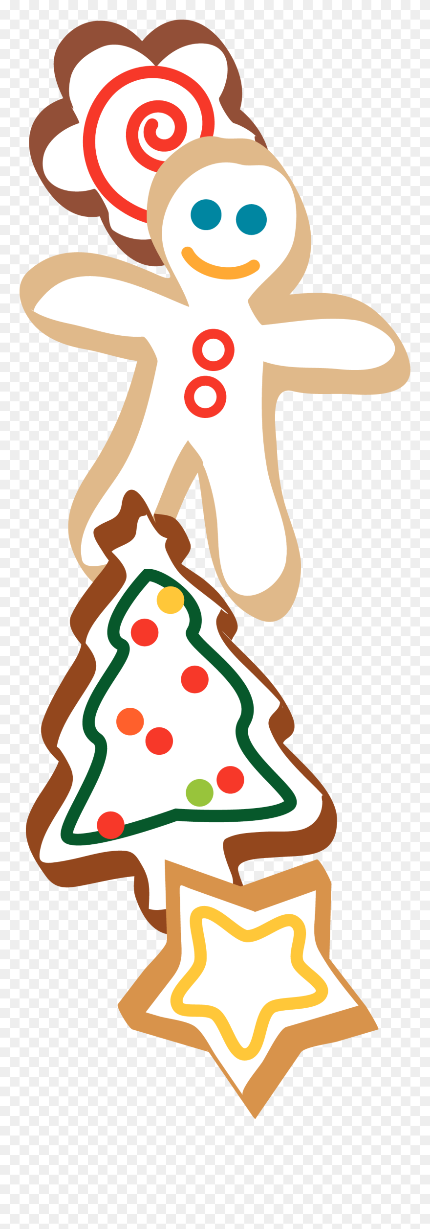 Christmas Cookie Clip Art - Png Download