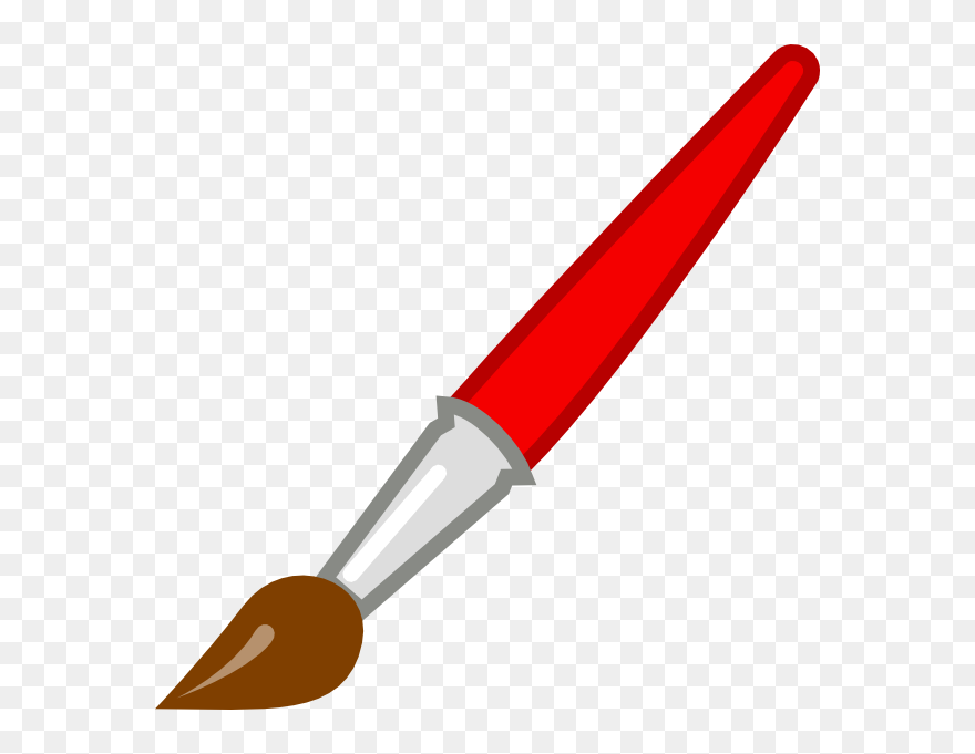 Glue Clipart Red - Brush Ms Paint Tools - Png Download