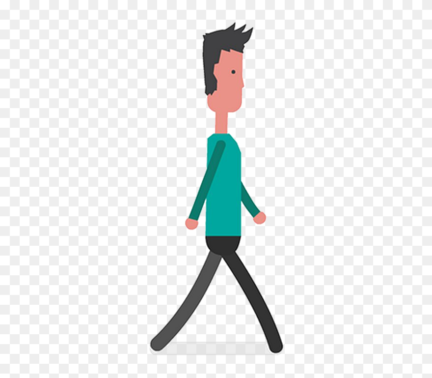 Walk - Cartoon Clipart