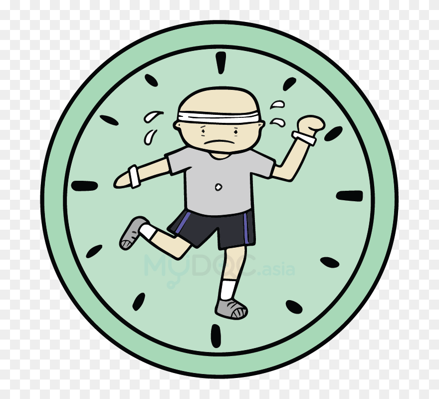 Regular Exercise Time Clipart
