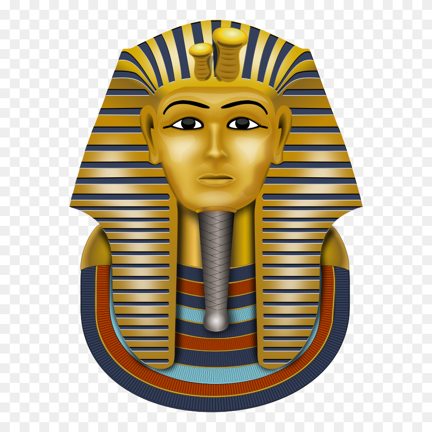 Free Golden Mask Tutanchamun - Png Egyptian Clipart
