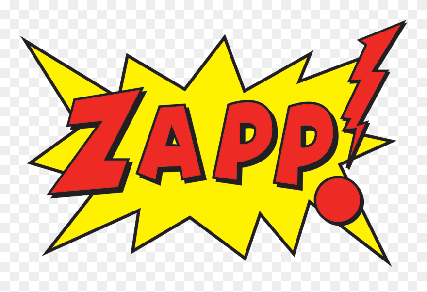Comic Book Art Clipart Clipart Royalty Free Stock Zapp - Pow Png Transparent Png