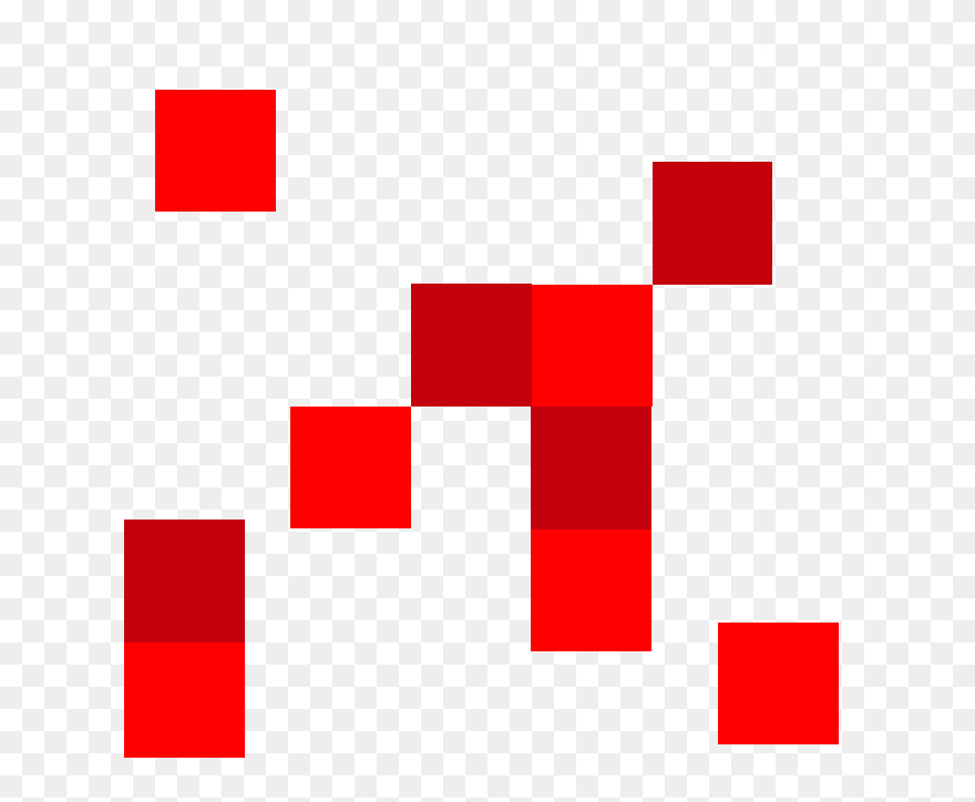 Minecraft Effects Png Image Transparent - 8 Bit Blood Splatter Clipart