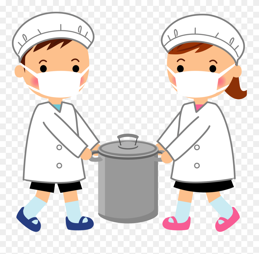 School Lunch Duty Clipart - School Kitchen Clipart Png Transparent Png