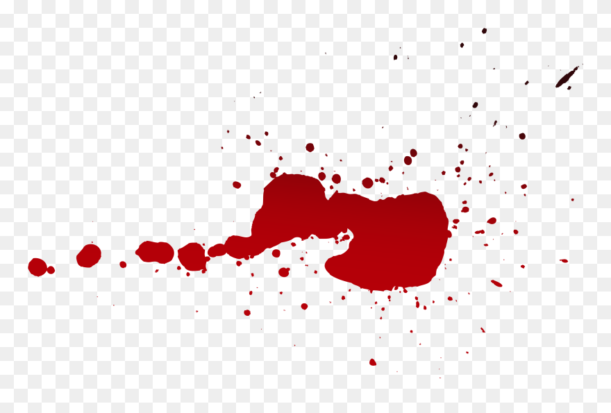 Blood Clip Art - Splash Blood - Png Download