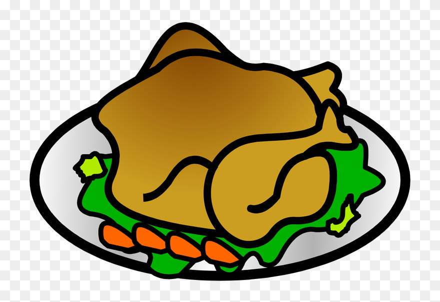 Symbol Thanksgiving - Talksense - Turkey Meat Clipart