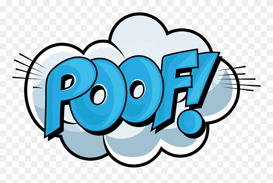 Transparent Poof Png - Poof Clip Art