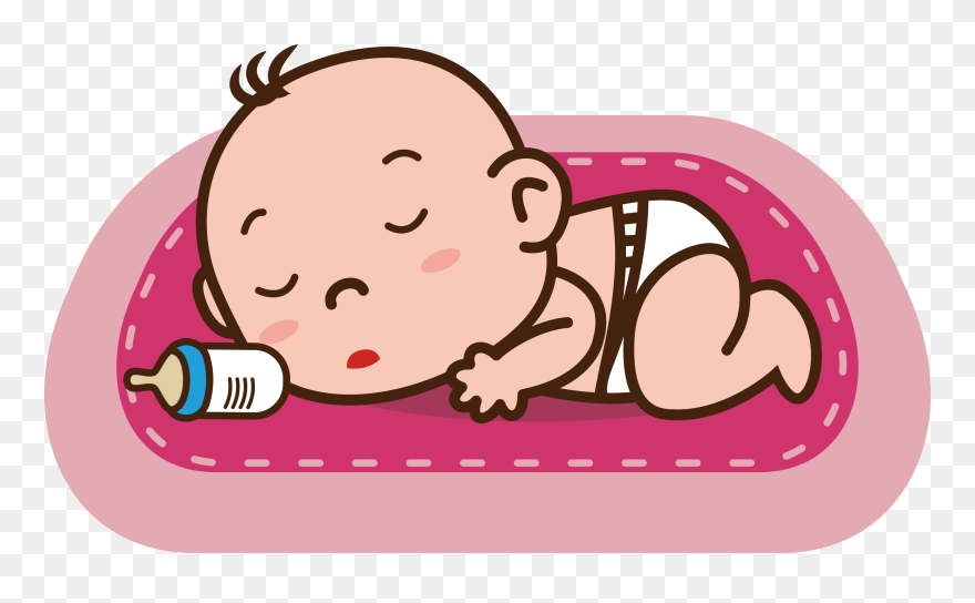Cartoon Sleeping Baby Png Clipart
