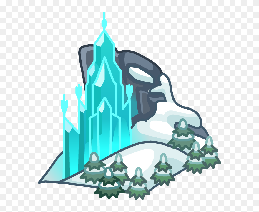 Image S Ice Palace - Elsa's Ice Palace Clipart - Png Download