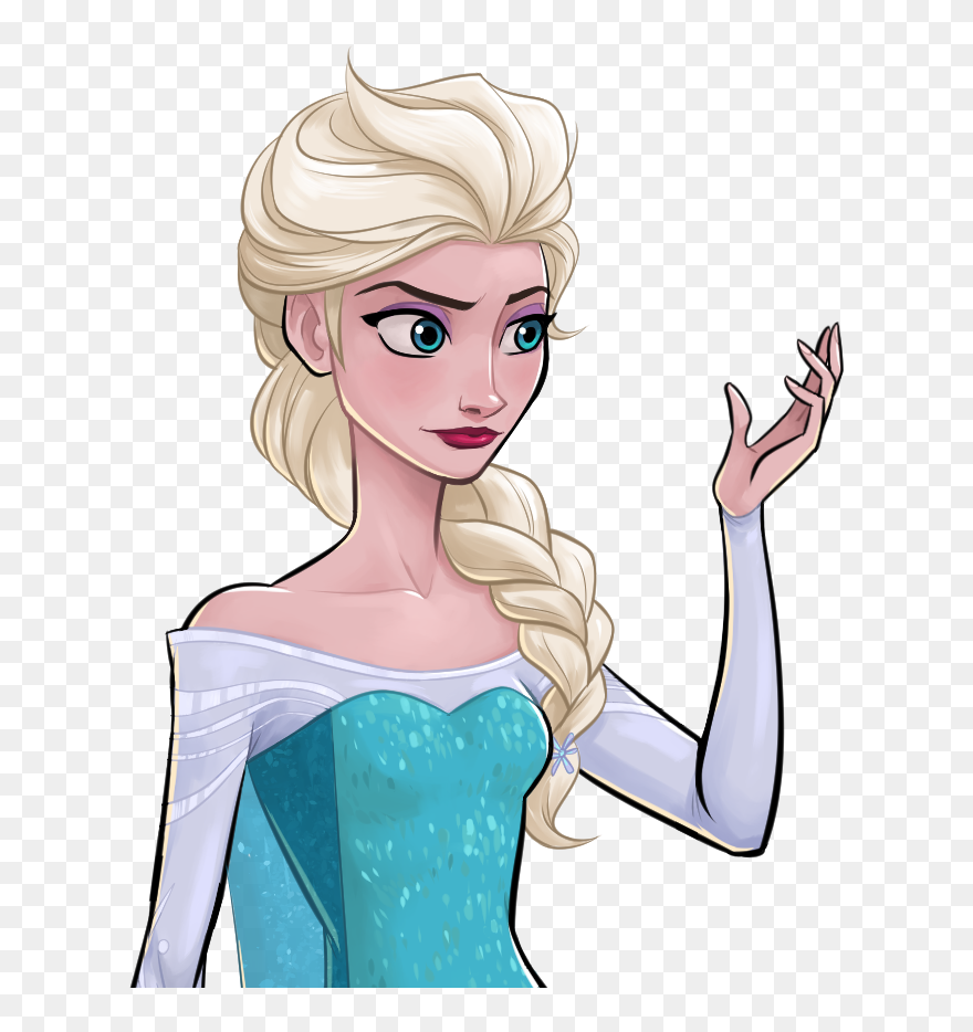 Dialogue-elsa 373 Kb - Disney Heroes Battle Mode Elsa Clipart