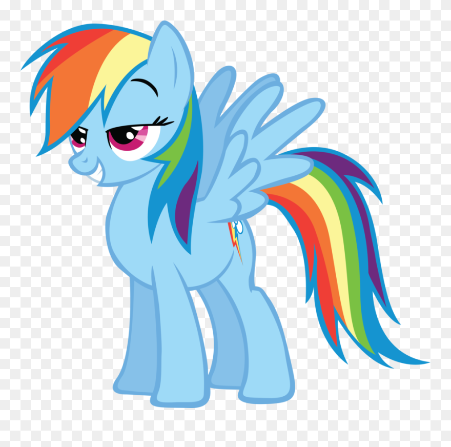 Drawing Ponies Elsa Transparent Png Clipart Free Download - Rainbow Dash My Little Pony Characters