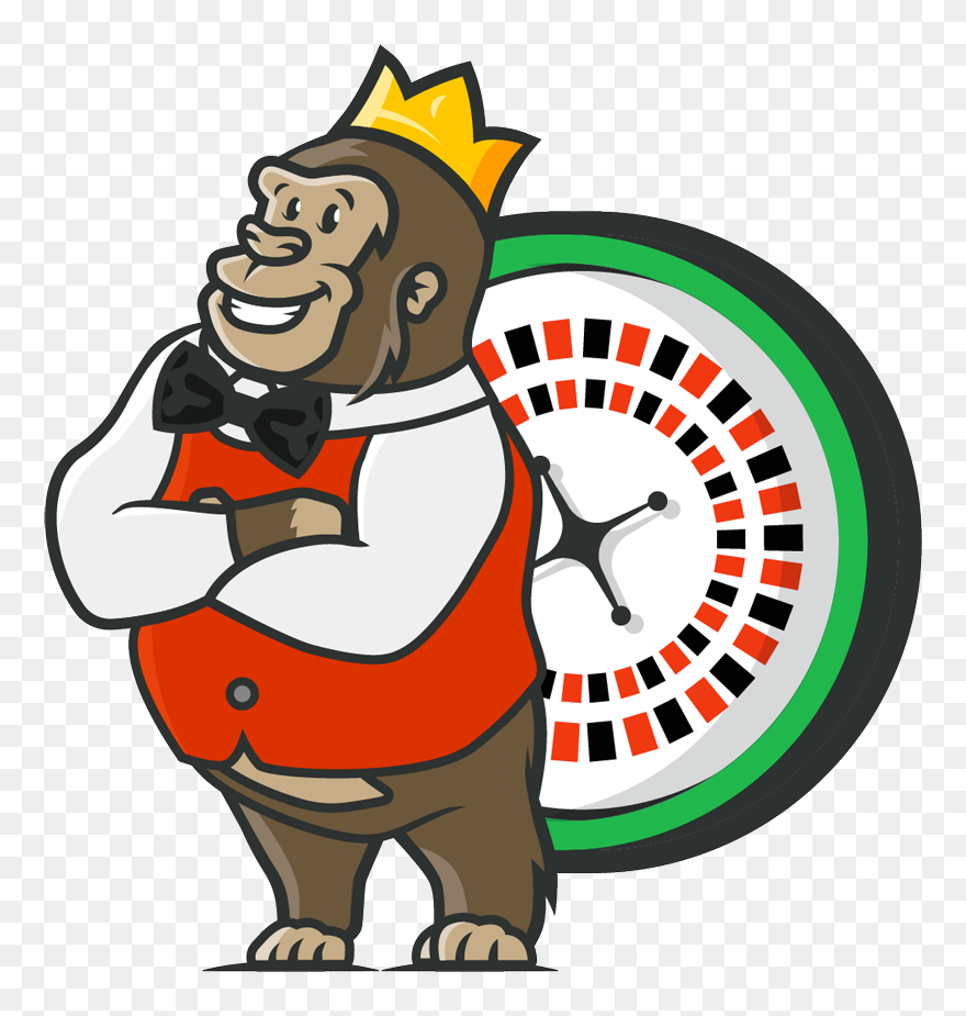 Casino Gorilla Graphic - Online Casino Clipart
