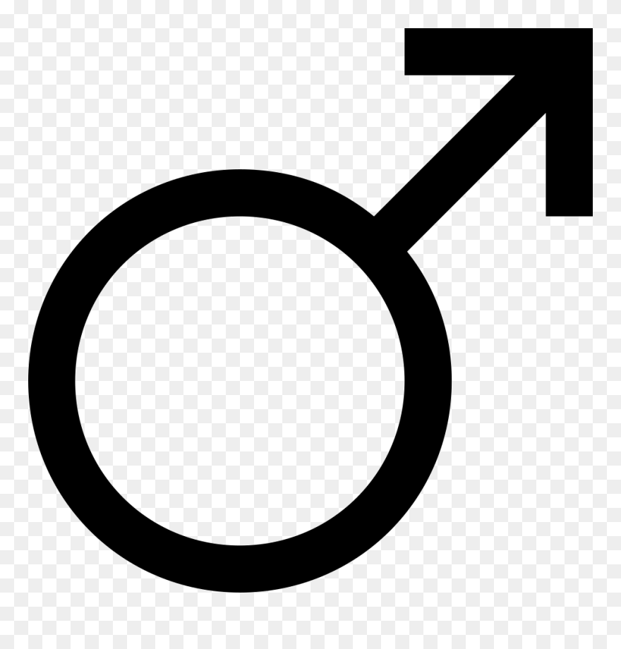 Gender Symbol Lgbt Symbols Transgender - Male Icon Png Clipart