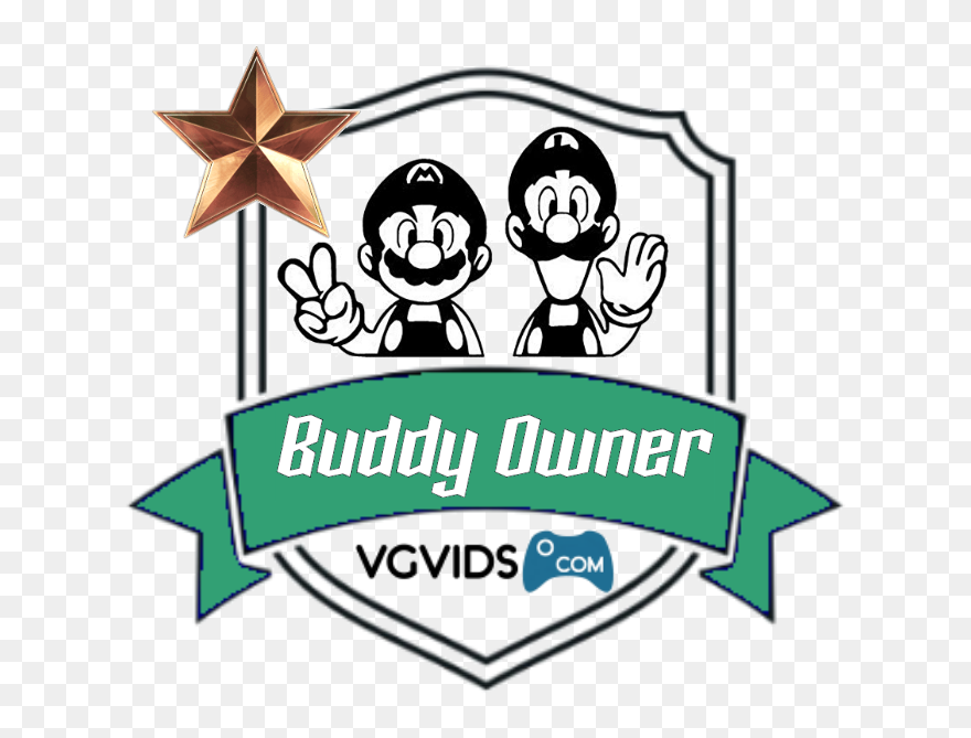 Buddy Owner - Mario And Luigi Silhouette Clipart