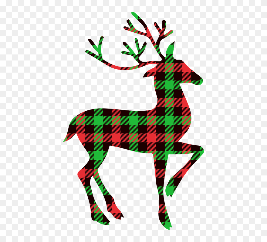Buck And Doe Clipart - Png Download