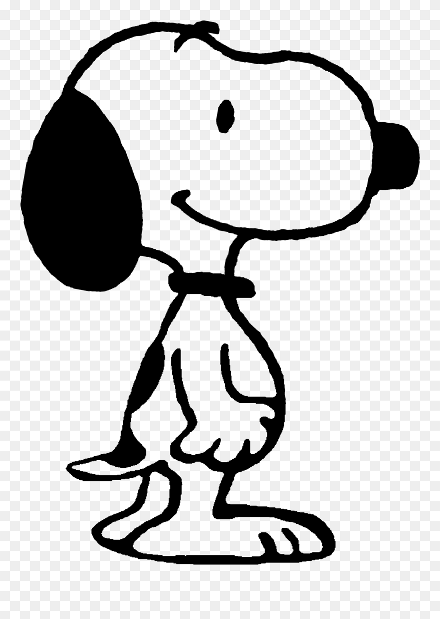Cartoon Drawing Of Snoopy Clipart