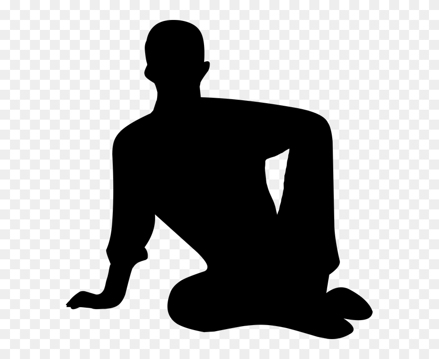 Lily At Getdrawings Com - Silhouette Laying Down Png Clipart