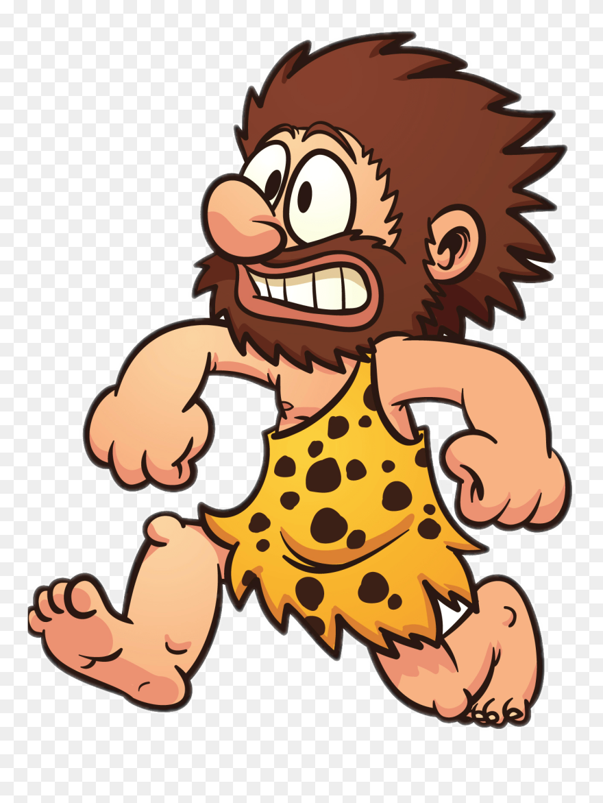 Caveman Clipart Transparent - Caveman Clipart - Png Download
