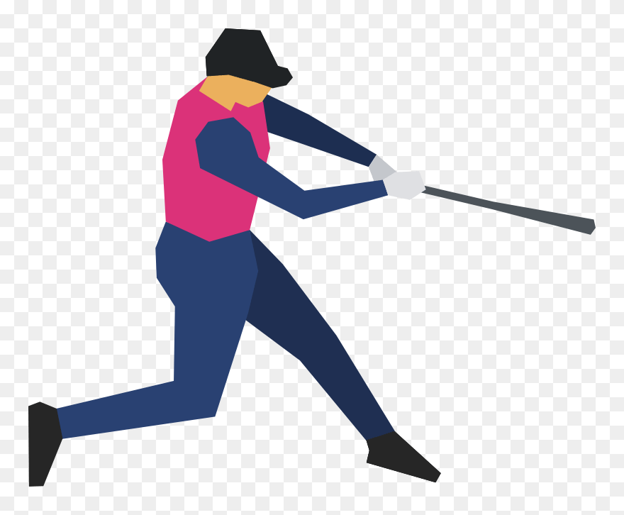 Free To Use Public Domain Baseball Clip Art - Baseball Player Png Clipart Transparent Png