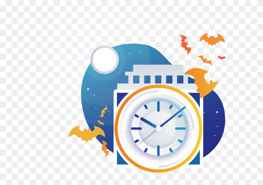 Halloween Time Service Clipart