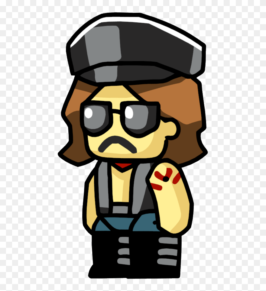 Scribblenauts Biker - Scribblenauts People Clipart