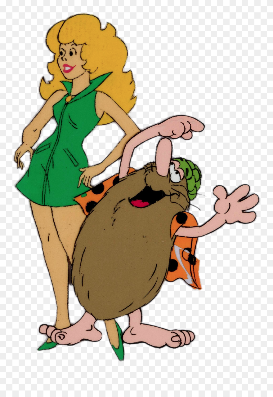Captain Caveman And Taffy Dare - Cartoon Clipart