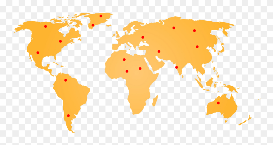 World Map Hd Black And White Clipart