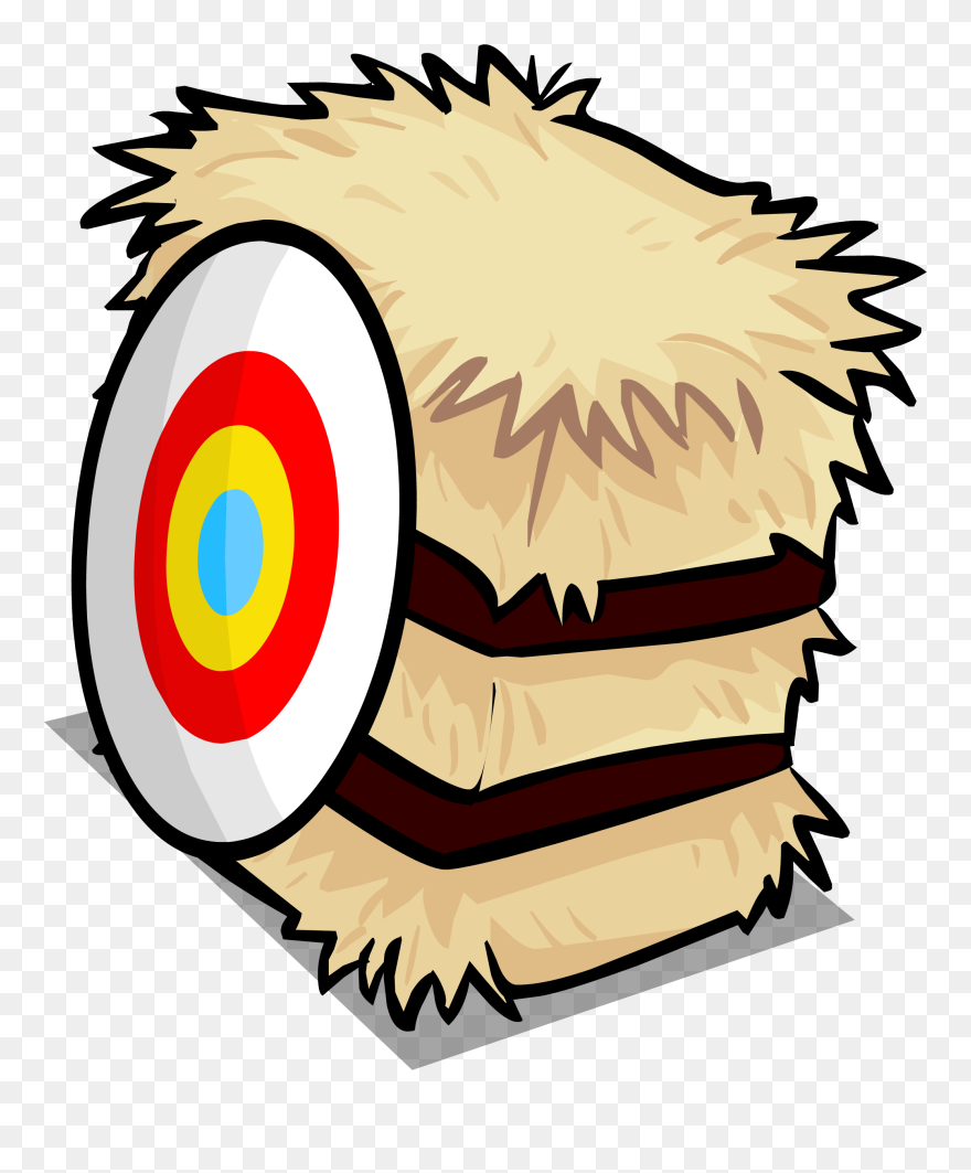 Clip Hay Png - Hay Bale Cartoon Transparent