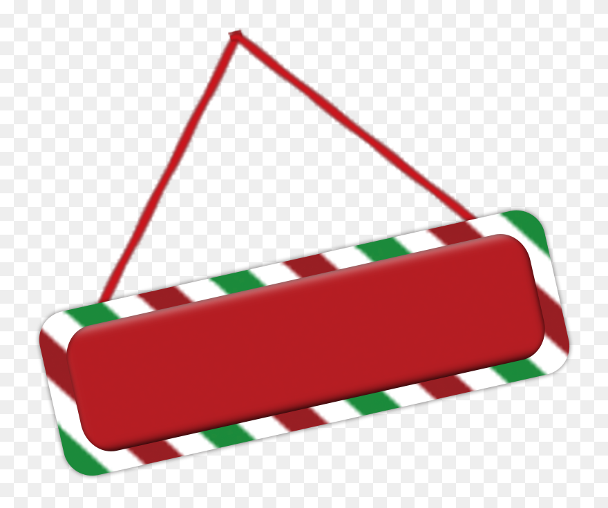 Christmas Clip Art Red - Christmas Text Box Png Transparent Png