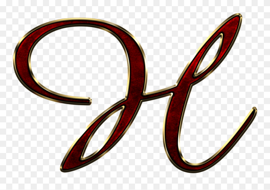 Transparent Background Letter H Clipart