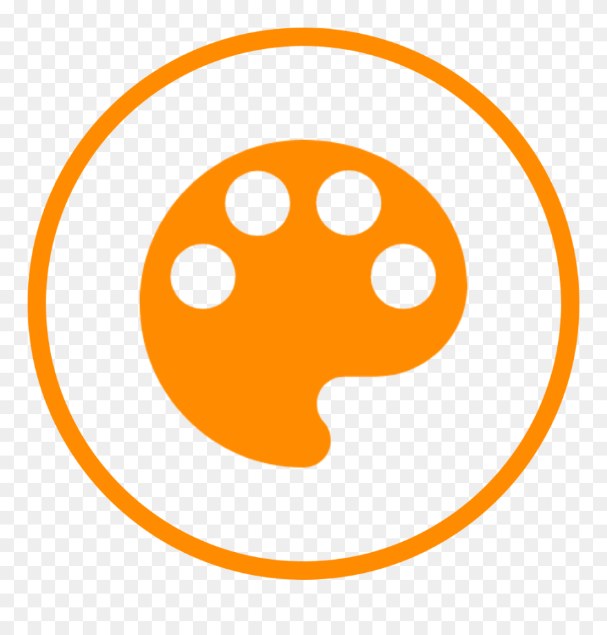 The Art Shop Finder App - Circle Clipart