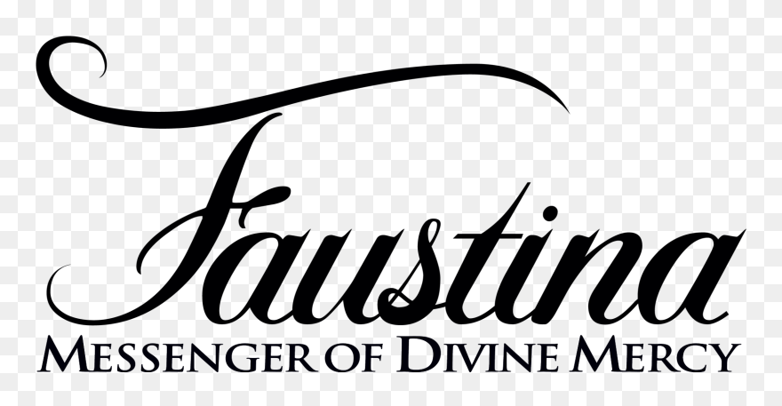 Messenger Of Divine Mercy - Calligraphy Clipart