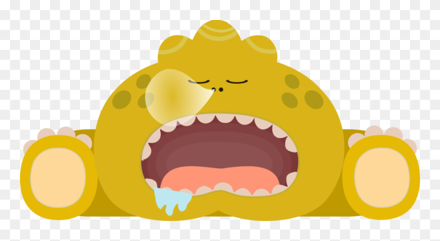 Photo By Goodfreephotos - Sleepy Monster Clipart