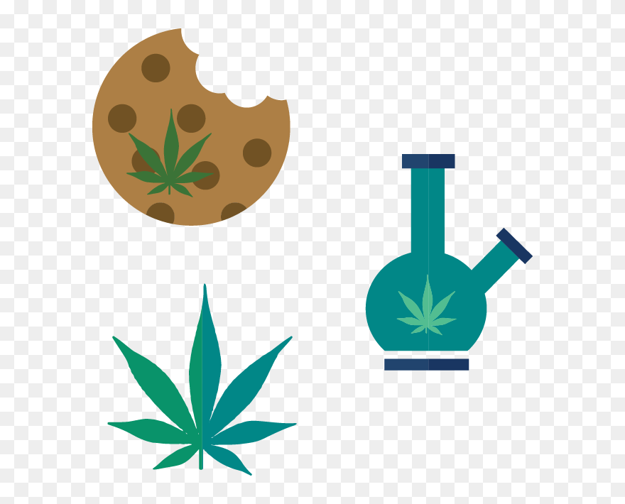Hoja De Marihuanas Tatuaje Clipart