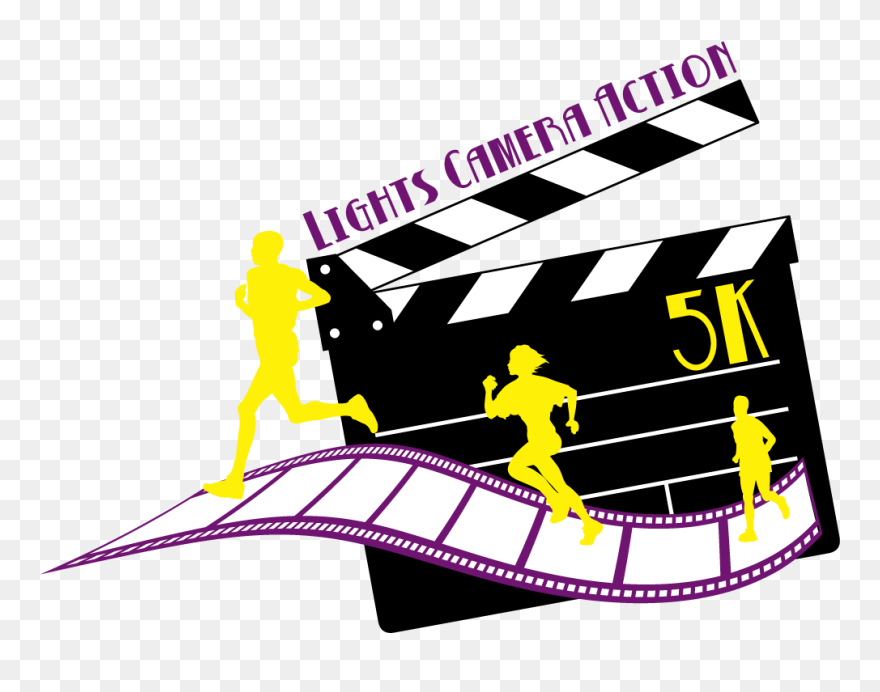 Databar Events - Lights Camera Action Shirt Clipart