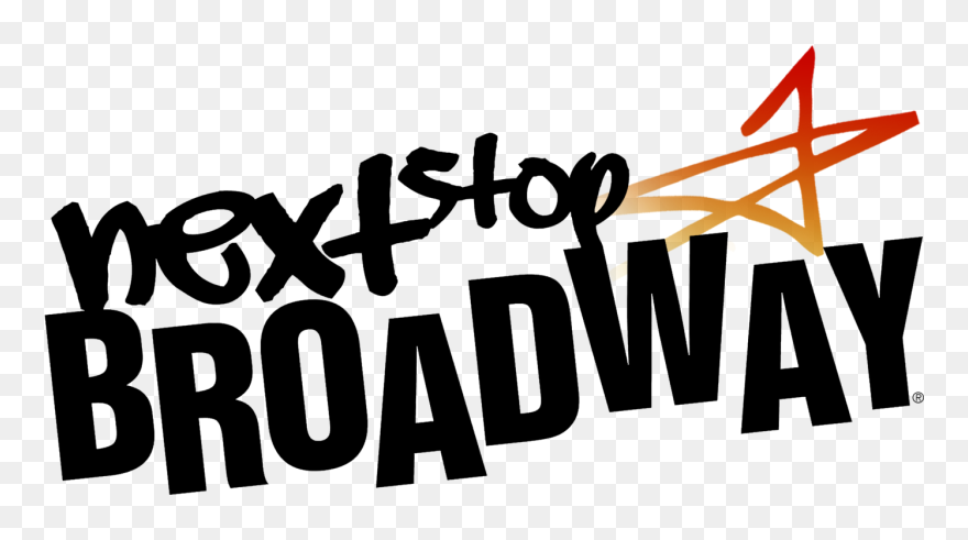 Next Stop Broadway - Calligraphy Clipart