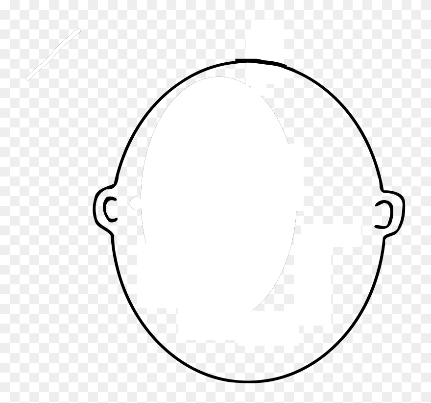 Blank Faced Sakura Flower Svg Clip Arts - Circle - Png Download