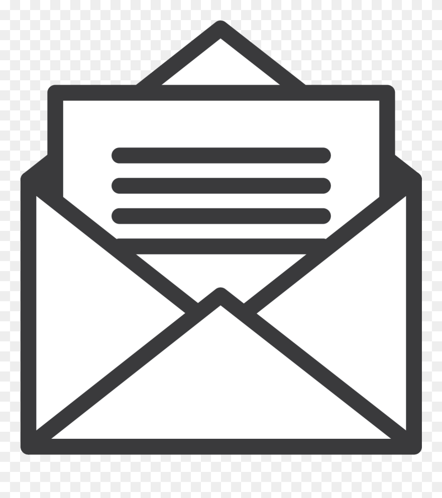 Christmas Card Clipart Black And White - Png Download