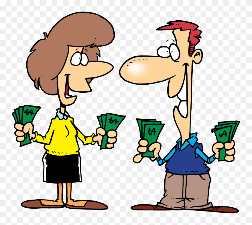 Transparent Movers Clipart - Friends With Money Clipart - Png Download