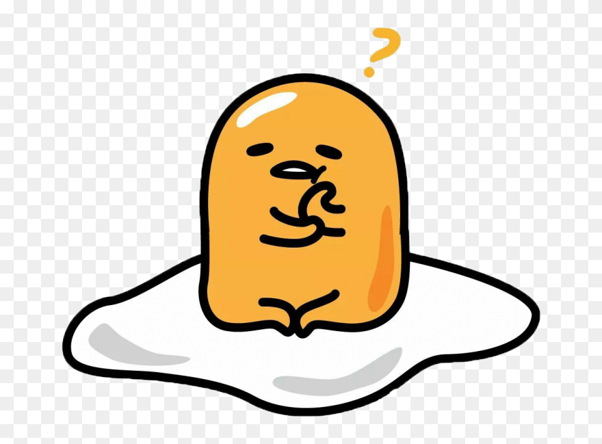 And Character Gudetama Sanrio Translucency Transparency - Gudetama Transparent Clipart