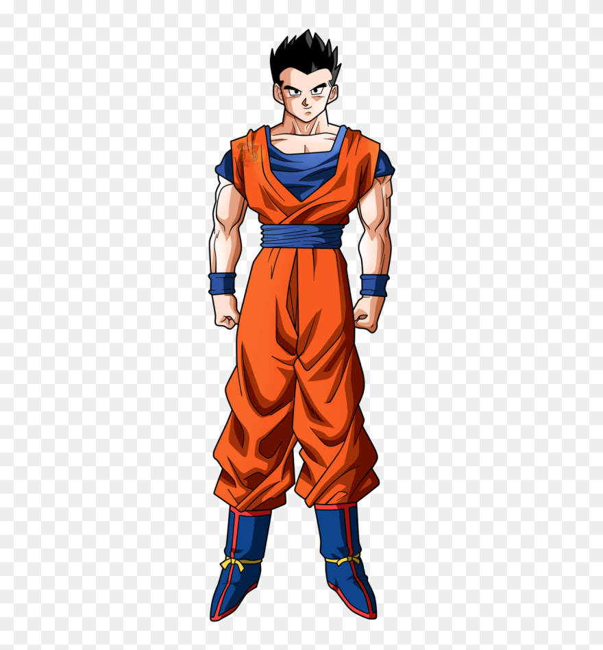 Son Goku Base Form Clipart