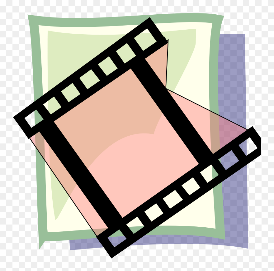Video Tape Image - Video Clip Clipart - Png Download