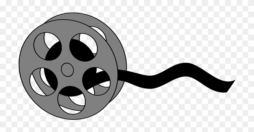 Reel Of Film Clipart - Cartoon Film Reel - Png Download